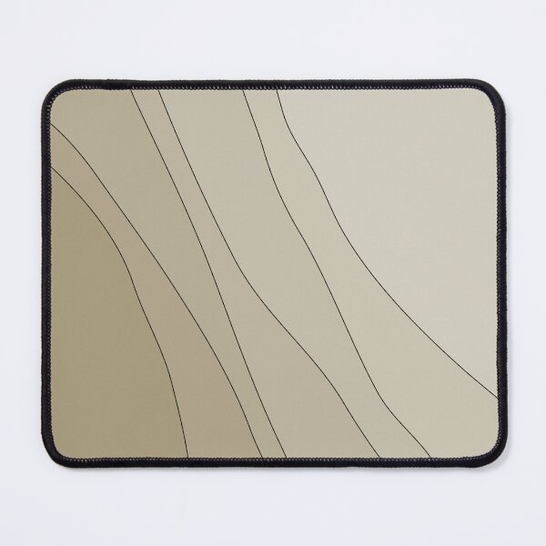 Item preview, Abstract Wavy Line Art Neutral Beige Gradient 05 designed and sold by PAPER MOON art & design.