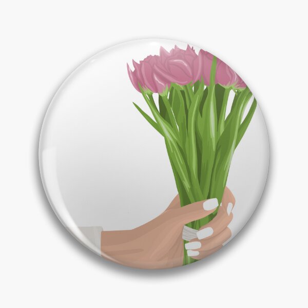 Item preview, A present for you | digital illustration of tulips designed and sold by illustratedbye.