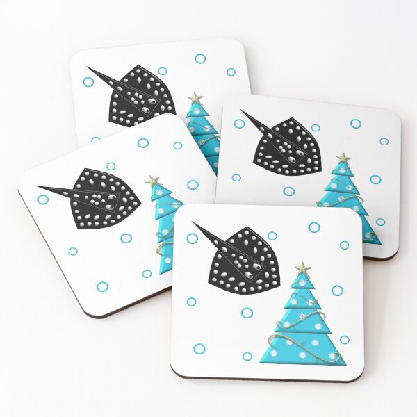 Item preview, Cute Xingu River Ray and X-Mass Tree designed and sold by Artist4God.