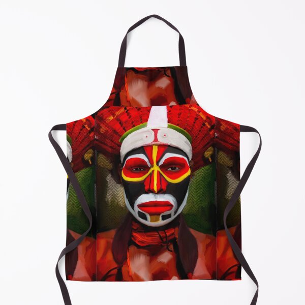 Aperçu de l'œuvre Tribal mask créée et vendue par Olga Atayero.