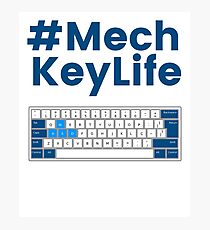 Mechanical Keyboard Shirt 60% Key Funny T-Shirt Photographic Print