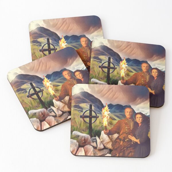 Item preview, Fiery Cross - Outlander - Je Suis Prest designed and sold by dealchica.