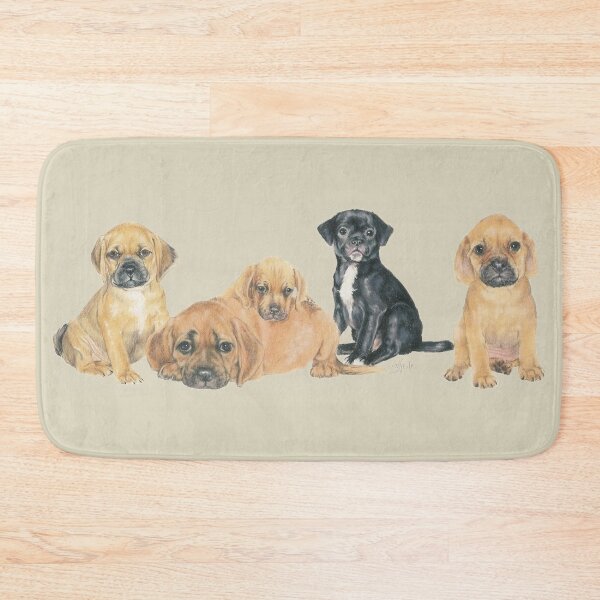 Item preview, Puggle Puppies designed and sold by BarbBarcikKeith.