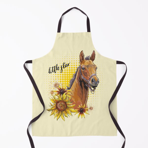 Item preview, Hand drawing horse with sunflowers designed and sold by Alinart16.