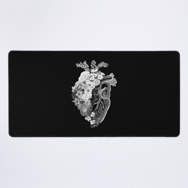 Item preview,  Flower Heart Spring Black and White by Tobe Fonseca designed and sold by Tobe Fonseca®.