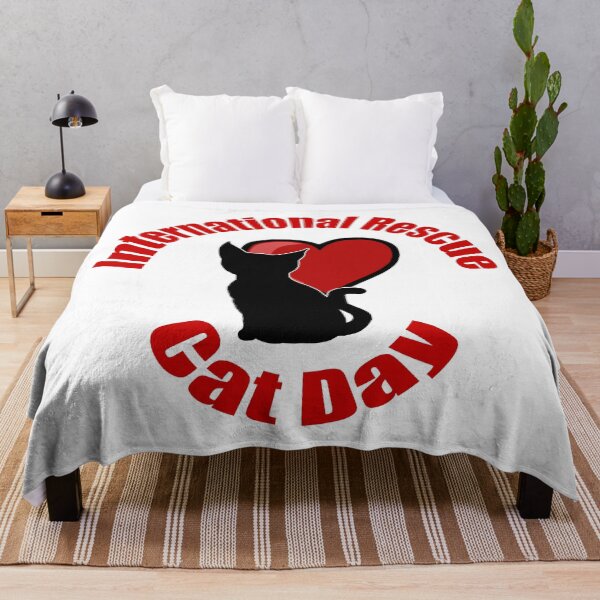 Item preview, International Rescue Cat Day designed and sold by blakcirclegirl.