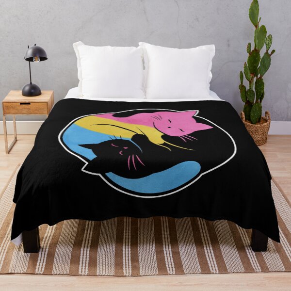 Item preview, Pansexual Eternal Yin Yang Cat designed and sold by Clara Hollins.