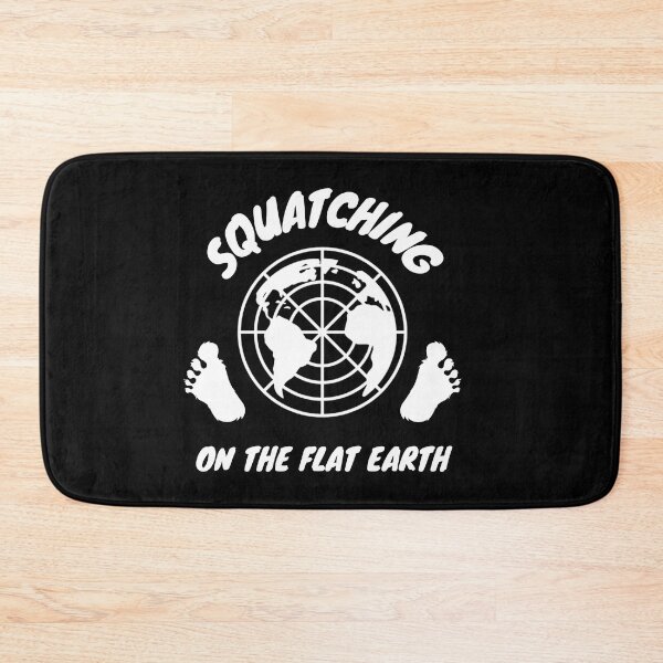 Item preview, Squatching on the Flat Earth - T-Shirt - Print Design designed and sold by The Bored Buffoon.