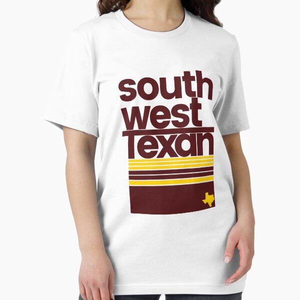 Vista previa del artículo con la obra «South West Texan Regional Shirt Southwest Texas Camiseta SWT», diseñado y vendido por NakedShirts.