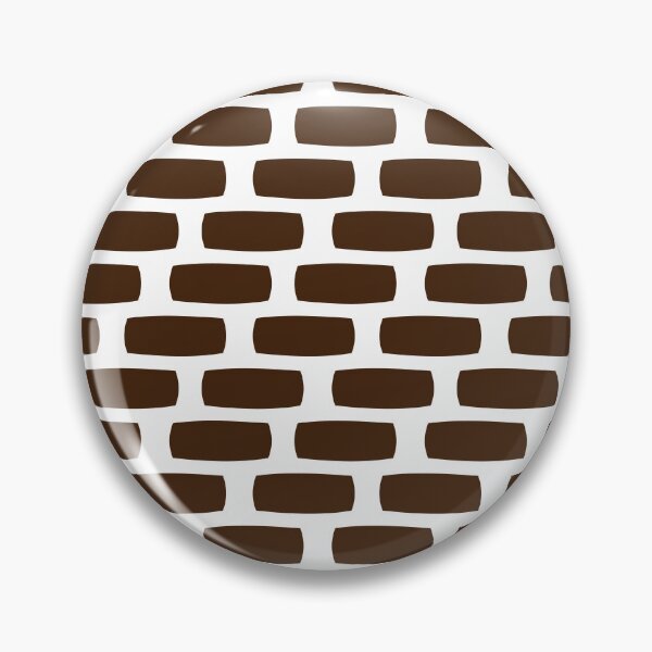 Artikelvorschau, Brown White Wall Bricks Rectangle Cube Symmetry Square Diamond Geometric Pattern entworfen und verkauft von Moyanana.