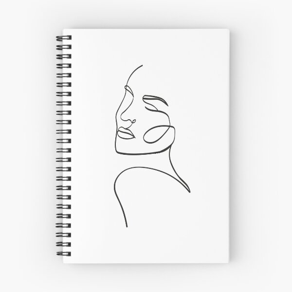 Item preview, Minimalist Face Line Art Sketch designed and sold by Finding Flowers.