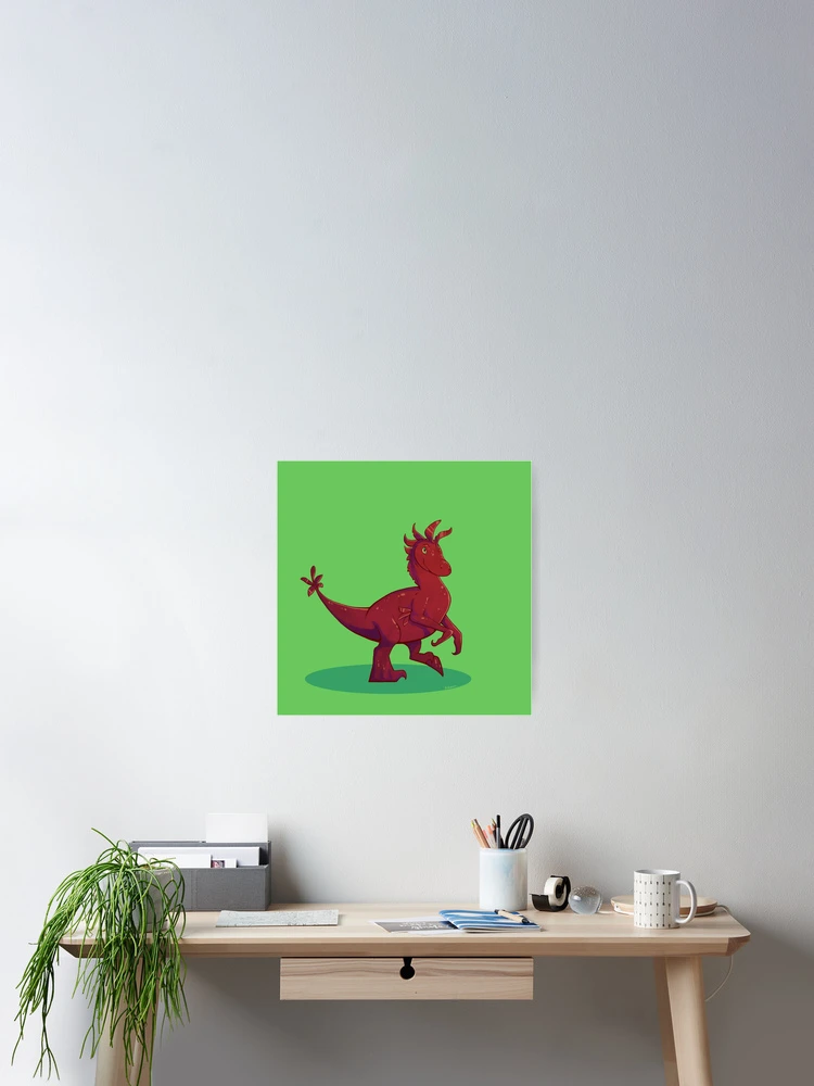Thumbnail 2 of 3, Poster, Derp Raptor designed and sold by Ash Dadoun.