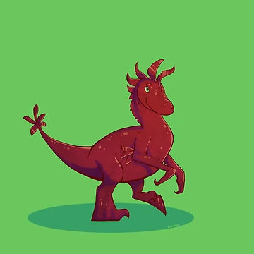 Artwork thumbnail, Derp Raptor by Ash Dadoun