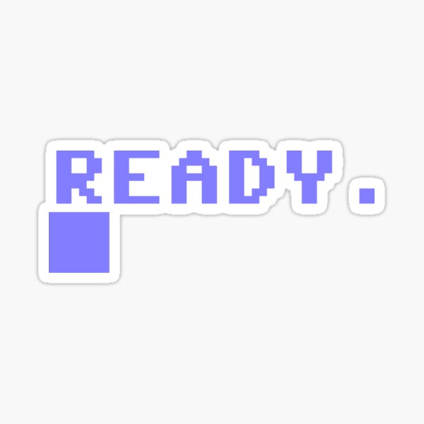 Artikel-Vorschau von BEREIT FÜR Commodore C64., designt und verkauft von Brick'a'Brack.