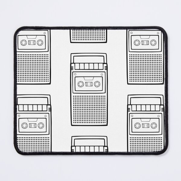 Item preview, Retro Mono Portable Cassette Tape Player Recorder designed and sold by tapeisdamessage.