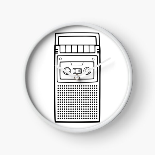 Item preview, Retro Mono Portable Cassette Tape Player Recorder designed and sold by tapeisdamessage.