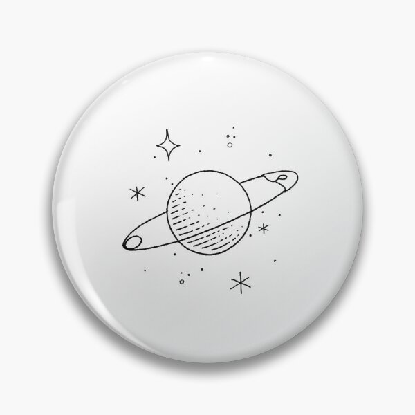 Artikelvorschau, Saturn Safety Pin entworfen und verkauft von Brianna Krischke.