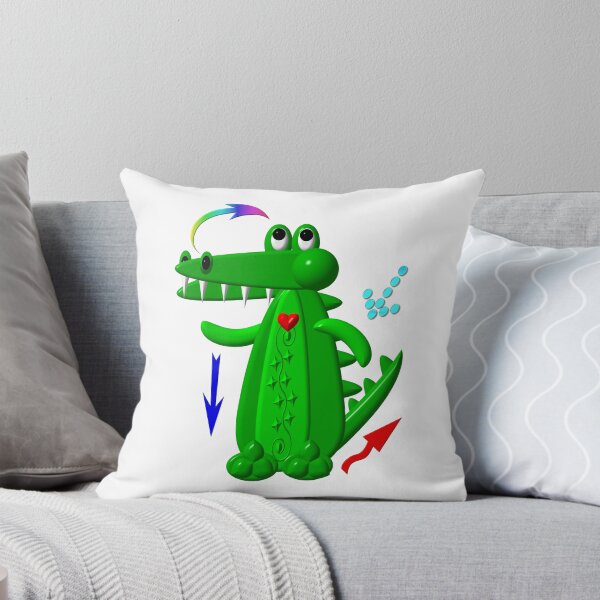 Item preview, Cute Alligator with Arrows designed and sold by Artist4God.