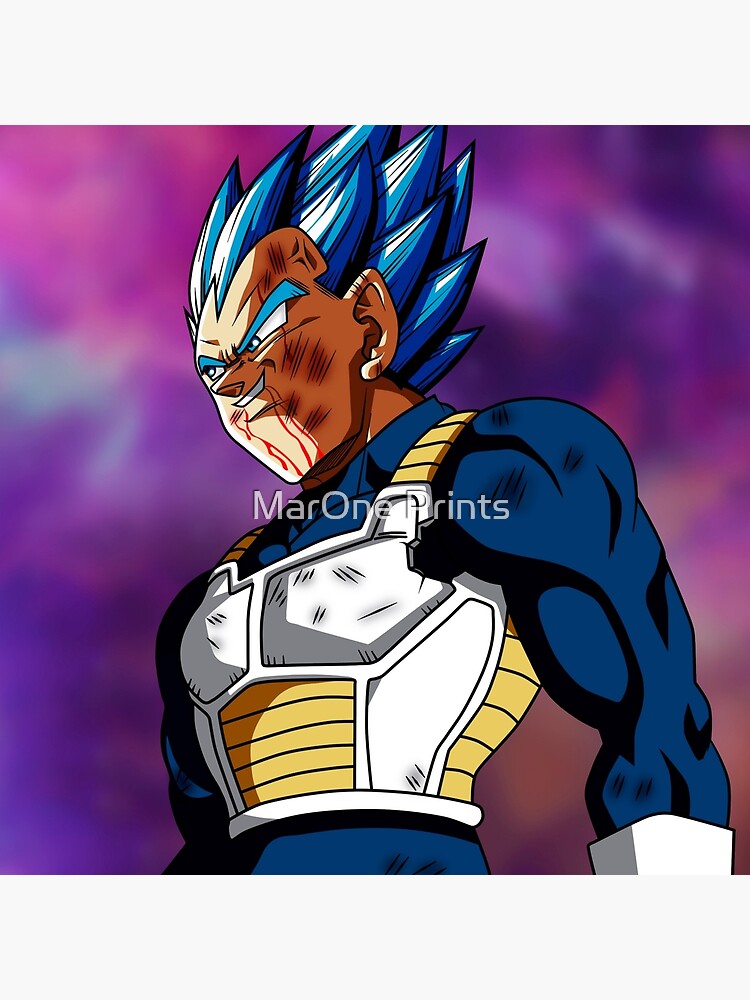 Super Saiyan Blue Vegeta Poster for Sale by creationistlife