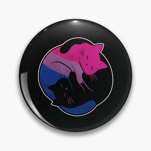 Item preview, Bisexual Eternal Yin Yang Cat designed and sold by Clara Hollins.