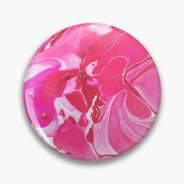 Item preview, Pink And Red Swirled Marbled Abstract Art  designed and sold by DEC02.