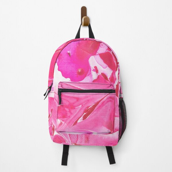 Item preview, Pink And Red Swirled Marbled Abstract Art designed and sold by DEC02.