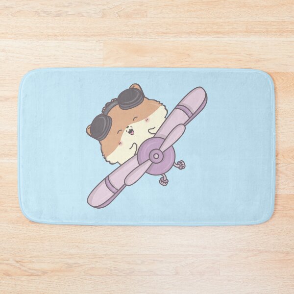 Item preview, Flying hamster pilot -- vintage plane designed and sold by MagicStrawberry.