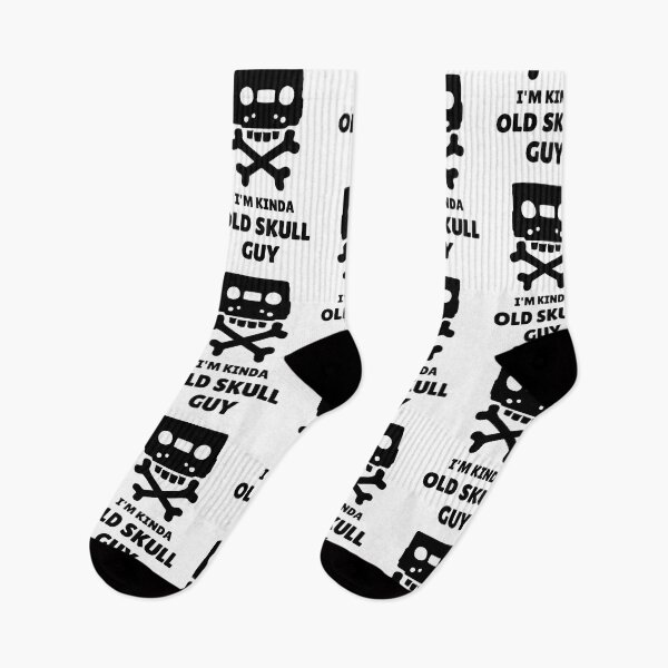 Item preview, I'm Kida Old School Guy - Funny Cassette Skull - Black designed and sold by tapeisdamessage.