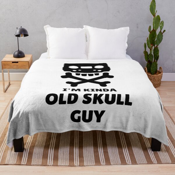 Item preview, I'm Kida Old School Guy - Funny Cassette Skull - Black designed and sold by tapeisdamessage.
