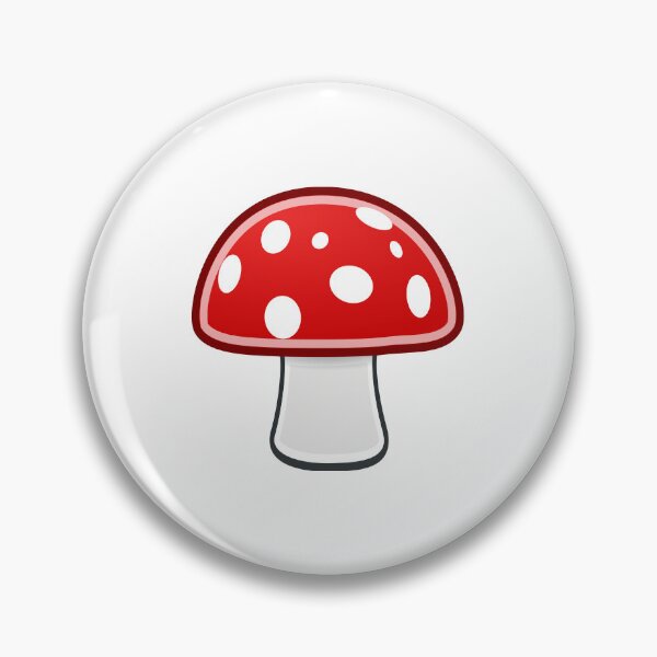 Aperçu de l'œuvre Red Cartoon Mushroom Sticker créée et vendue par FunFight.
