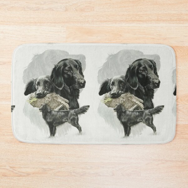 Item preview, Flat-coated Retriever Medley designed and sold by BarbBarcikKeith.