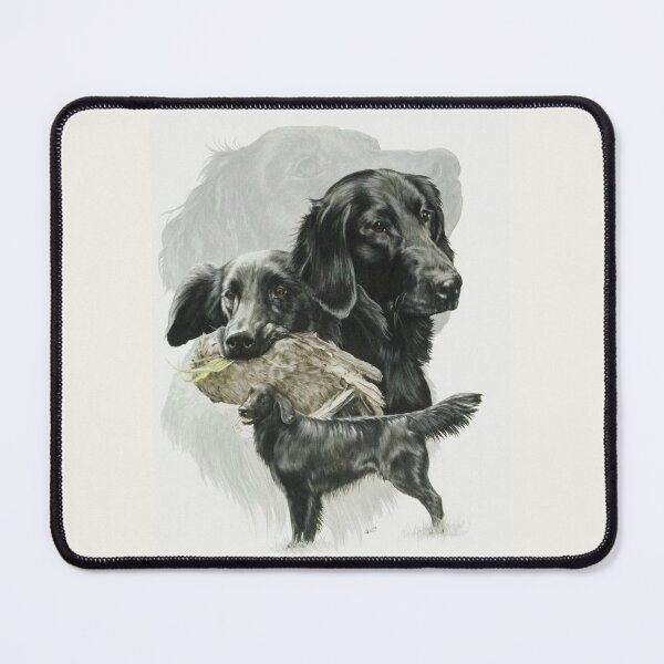 Item preview, Flat-coated Retriever Medley designed and sold by BarbBarcikKeith.