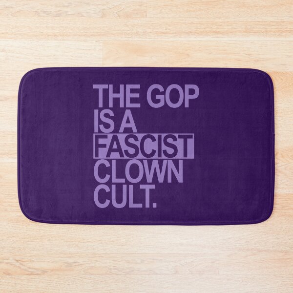 Item preview, The GOP is a FASCIST CLOWN Cult (lavender) designed and sold by Thelittlelord.