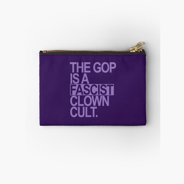 Item preview, The GOP is a FASCIST CLOWN Cult (lavender) designed and sold by Thelittlelord.