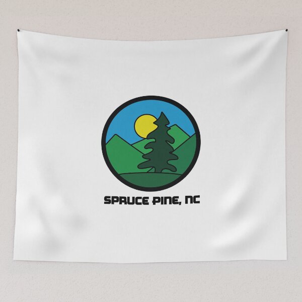 Item preview, Spruce Pine North Carolina Logo designed and sold by Noble Bison.
