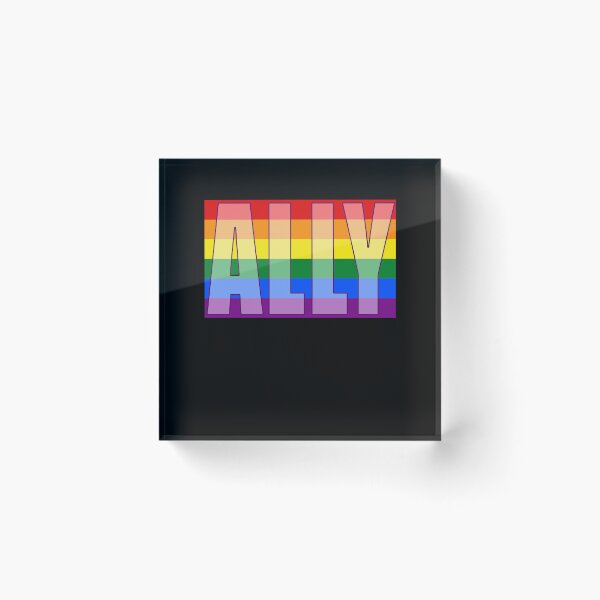 Artikelvorschau, RAINBOW FLAG ALLY entworfen und verkauft von LoveAndDefiance.