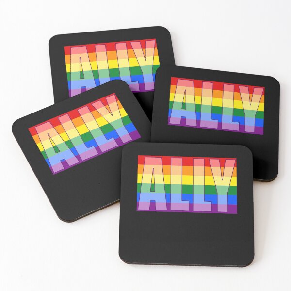 Item preview, RAINBOW FLAG ALLY designed and sold by LoveAndDefiance.