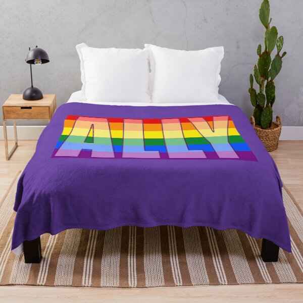 Item preview, RAINBOW FLAG ALLY designed and sold by LoveAndDefiance.