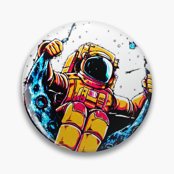 Artikelvorschau, Astronaut swinging on the moon entworfen und verkauft von PrintLess-77.