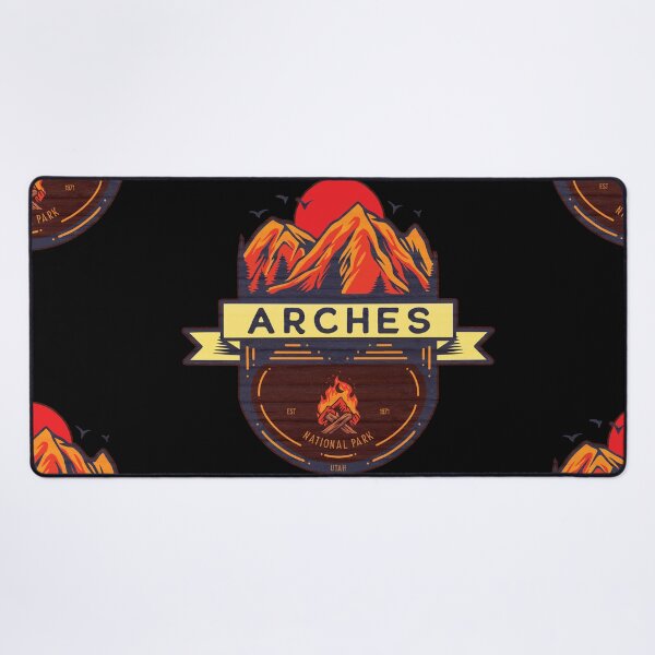 Item preview, Arches National Park Sun & Mountains designed and sold by JordanHolmes.
