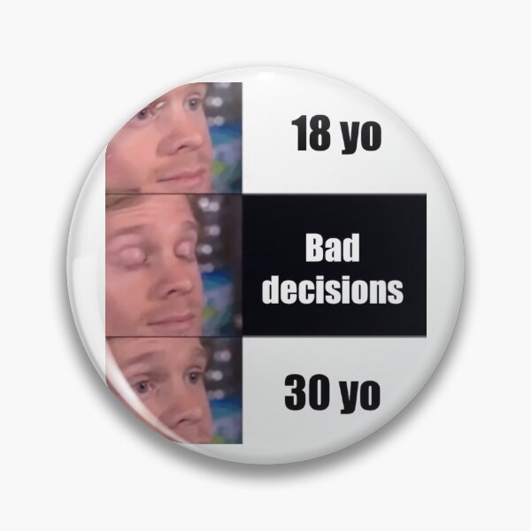 Item preview, bad decisions designed and sold by XNIO.