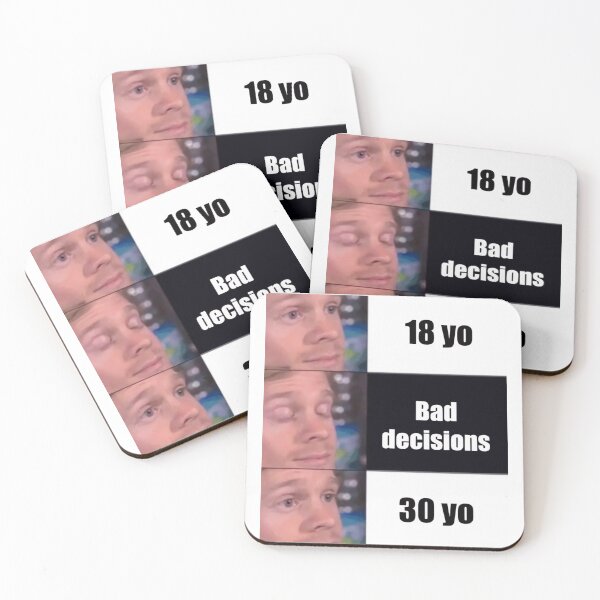 Item preview, bad decisions designed and sold by XNIO.