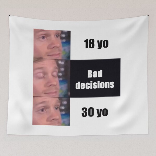 Item preview, bad decisions designed and sold by XNIO.