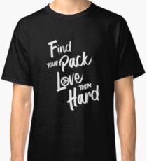 Find Your Pack - Triskelion WHITE Classic T-Shirt