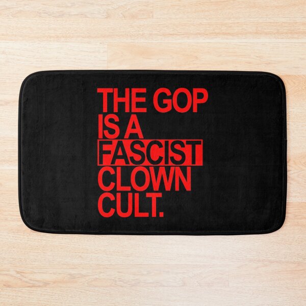 Item preview, The GOP is a FASCIST CLOWN Cult (red) designed and sold by Thelittlelord.