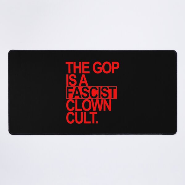 Item preview, The GOP is a FASCIST CLOWN Cult (red) designed and sold by Thelittlelord.