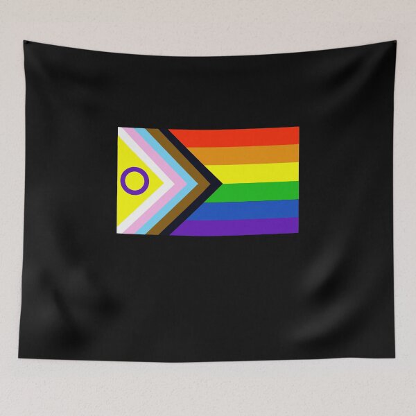 Aperçu de l'œuvre LGBTQO RAINBOW FLAG créée et vendue par LoveAndDefiance.