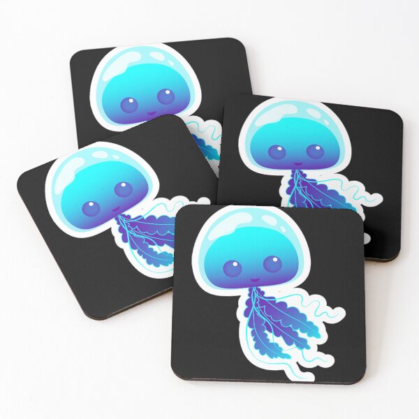 Item preview, cute blue jellyfish   designed and sold by ballardterry879.