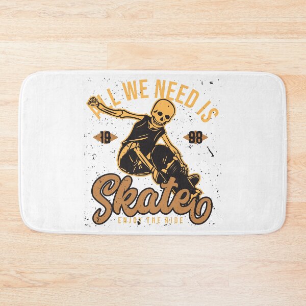 Item preview, Skateboard Skull  - all we need is skate designed and sold by WordArtDesign.