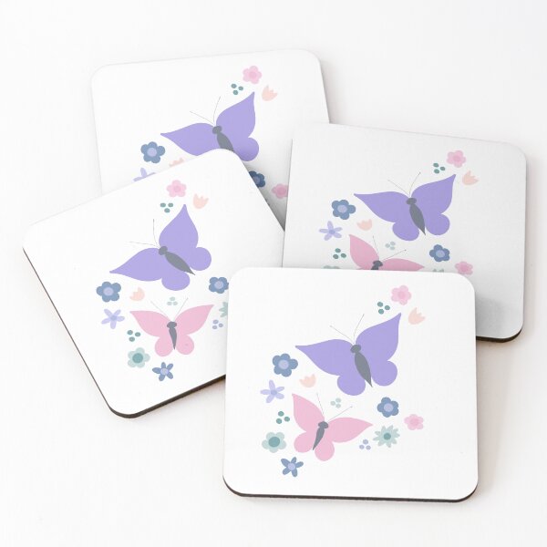 Artikelvorschau, flowers & butterflies entworfen und verkauft von Rosieredmaple.